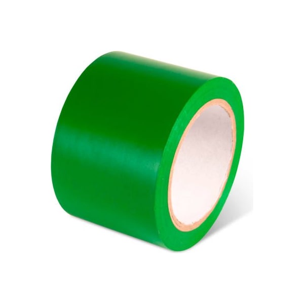 Top Tape And Label. Global Industrial Safety Tape 2W x 108L 5 Mil Green1 Roll 670651GN - main